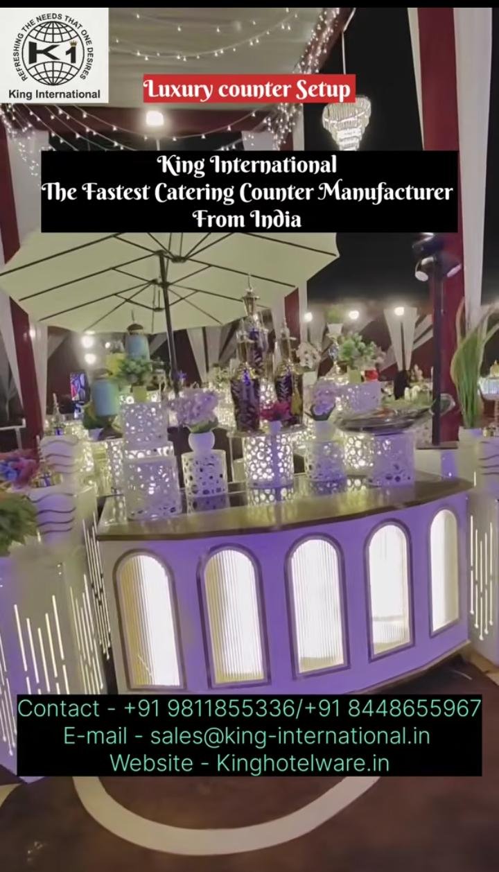 Luxury Counter Setup 