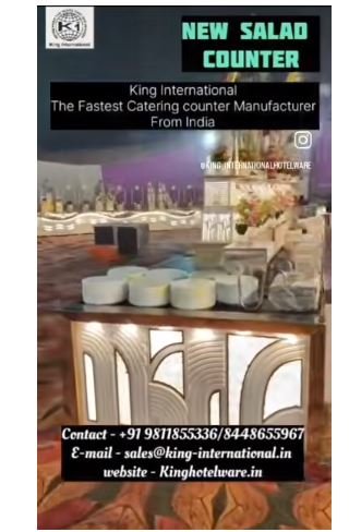 Diamond Dining Station Counter 