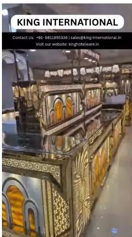Moonlight LED Buffet Counter