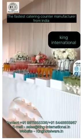 Premium Minimalist Wedding Beverage Station 