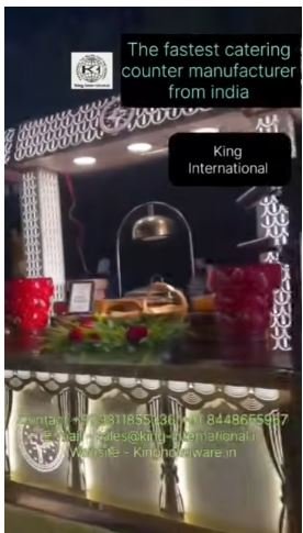 High-End Chinese Counter & Food Bars Counter 